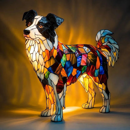 Handmade Dog Lamps