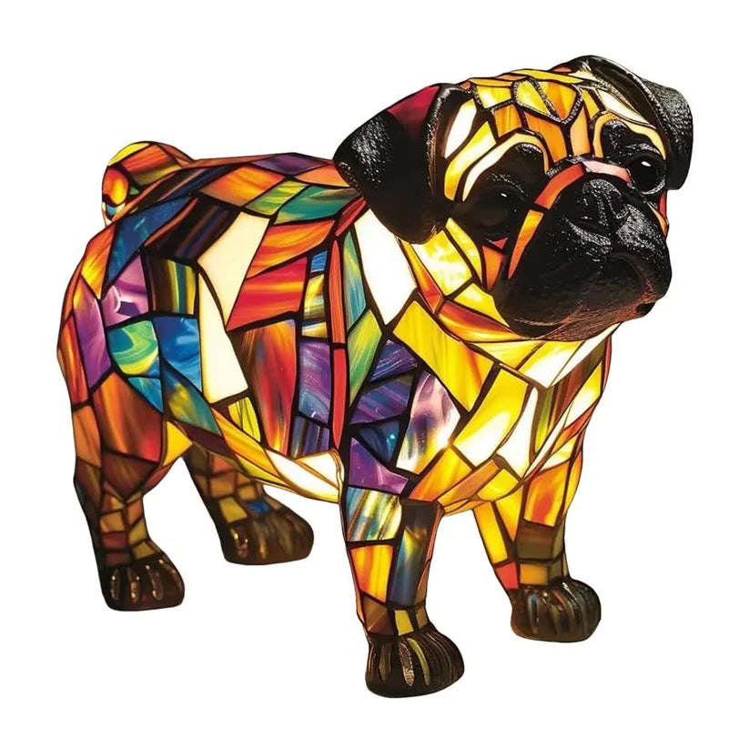 Handmade Dog Lamps